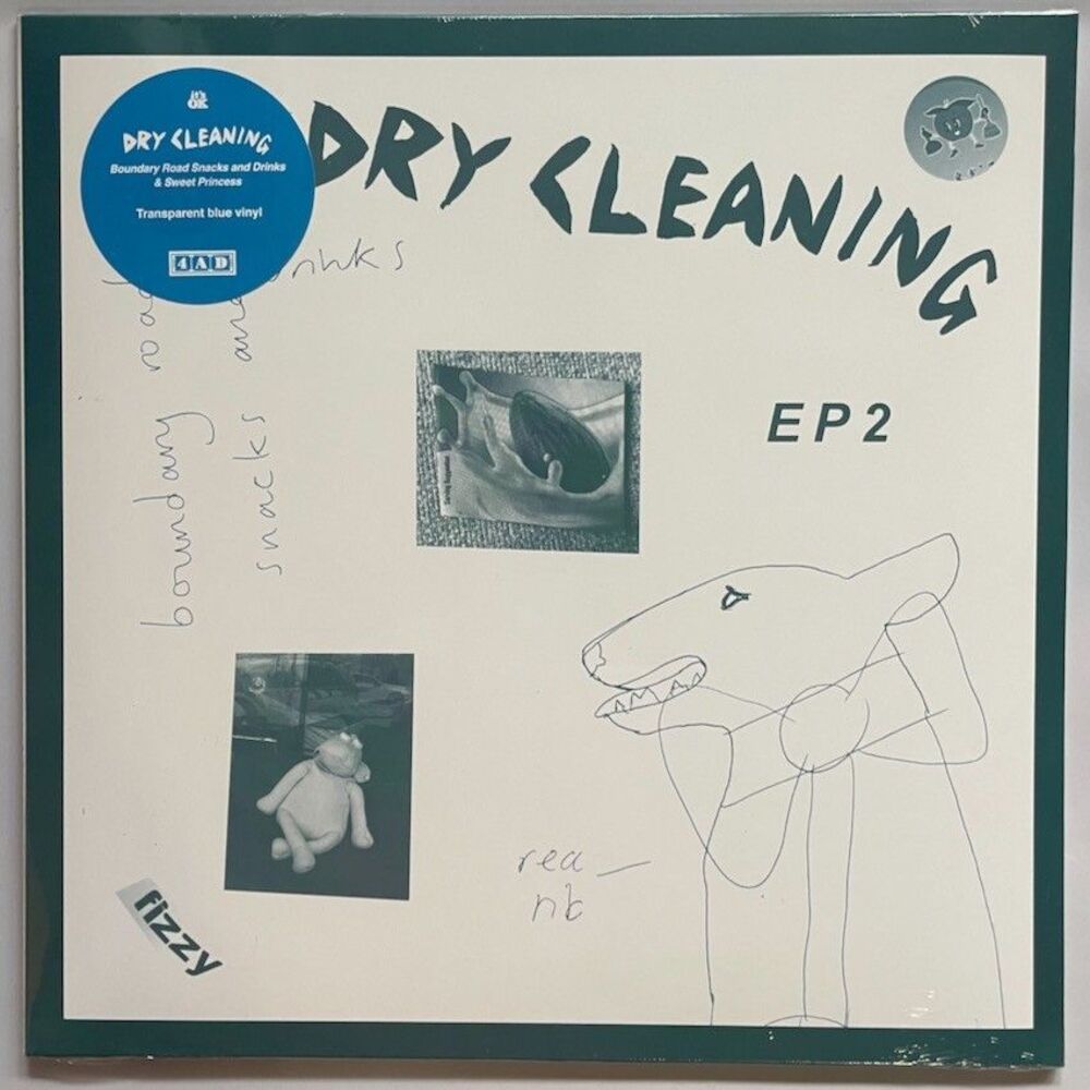 Dry Cleaning Sweet Princess & Boundary Road Snacks And Drinks Clear Blue Vinyl